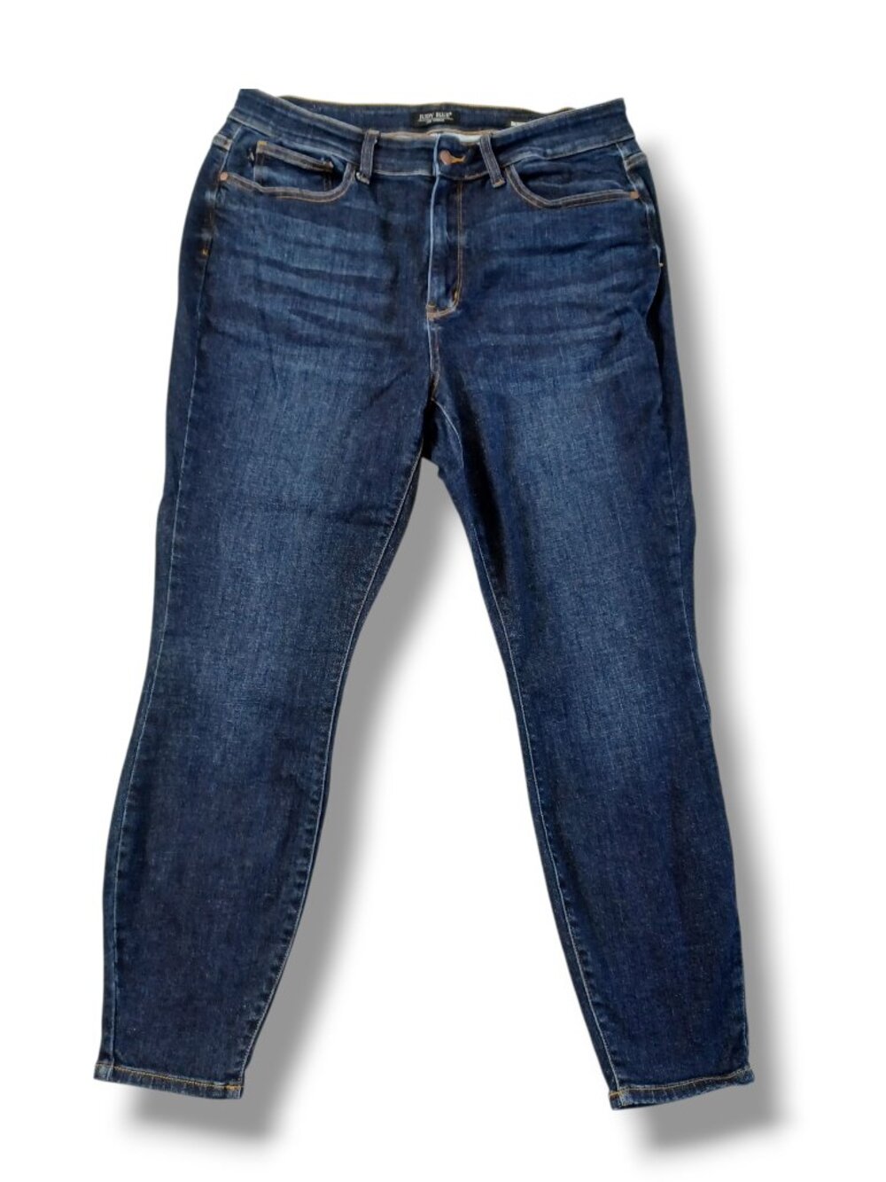 Judy Blue Women's Jeans Skinny Highrise Dark Wash Stretch Plus Size 18W   36x29